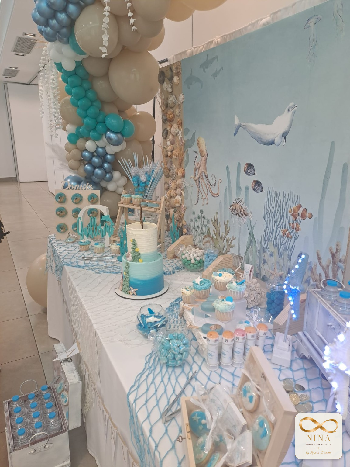 Mesa dulce infantil creada por Nina